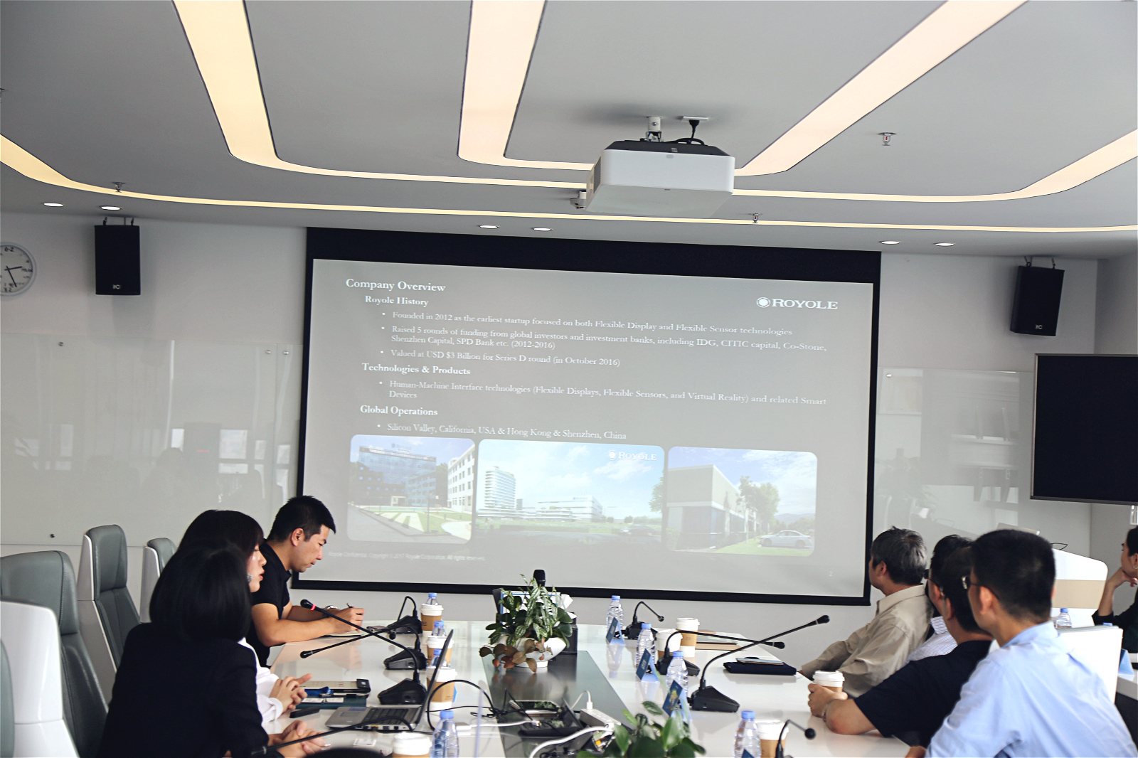 海闻院长一行参访柔宇科技有限公司