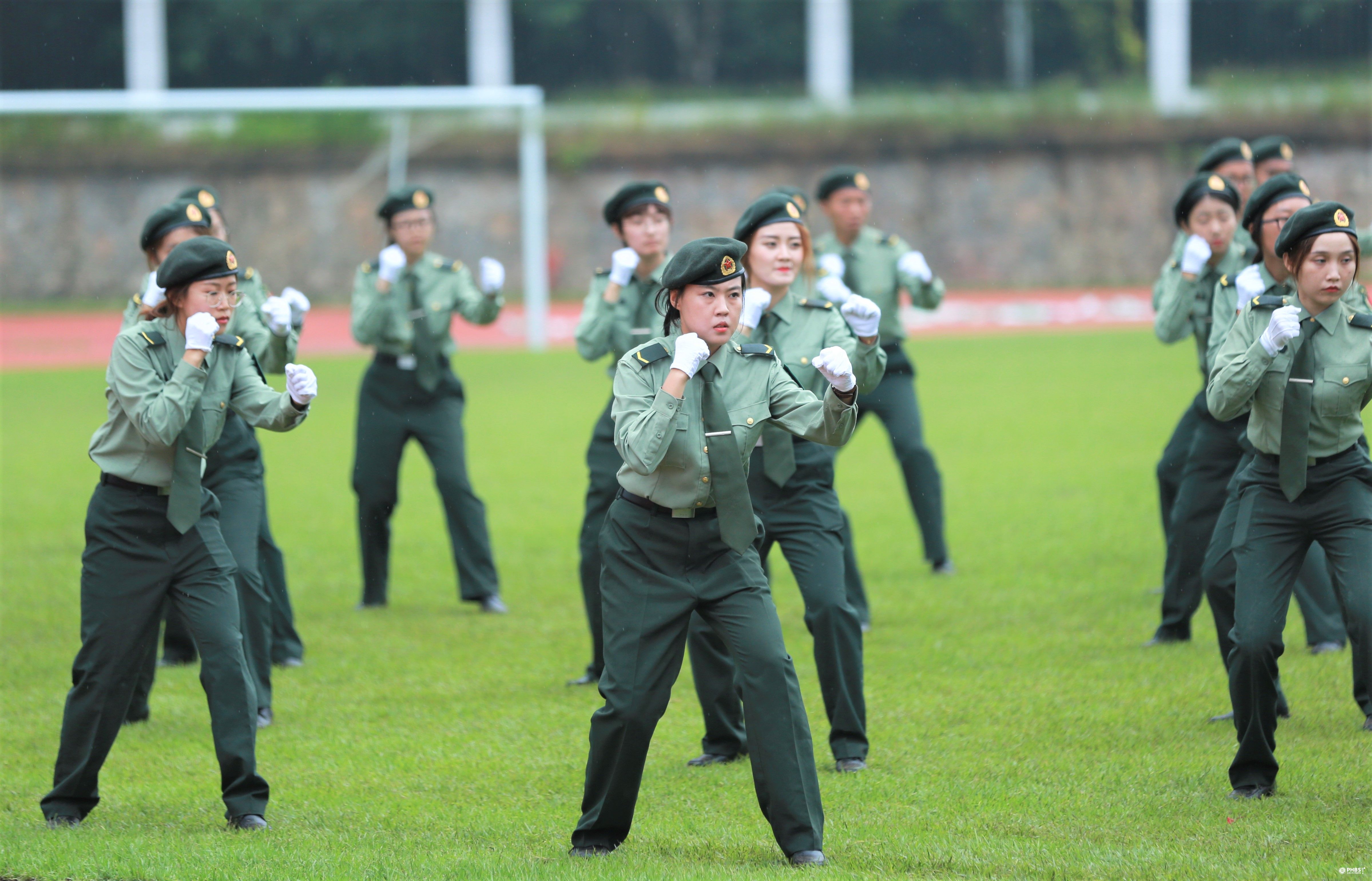 軍體拳表演